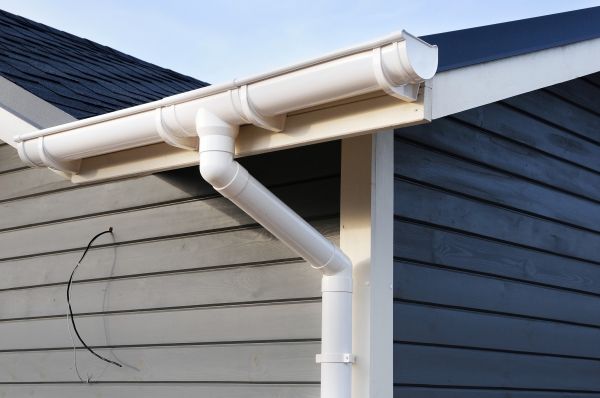 PVC Rain Gutter Installation in Snohomish