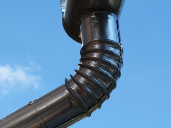 Metal Downspout Installation in Snohomish