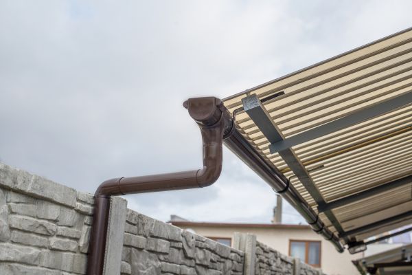 Plastic Downspout Installation in Snohomish