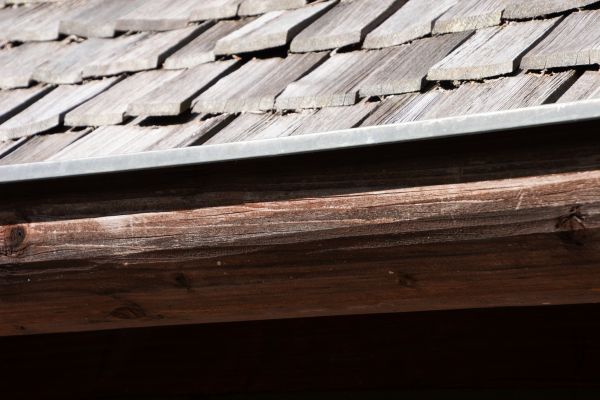 Wood Rain Gutter Installation in Snohomish